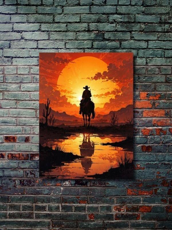 Znc Red Dead Redemption - Gaming Posterleri, Özel Tasarım Kağıt Poster, Duvar Sanatı - Image 1