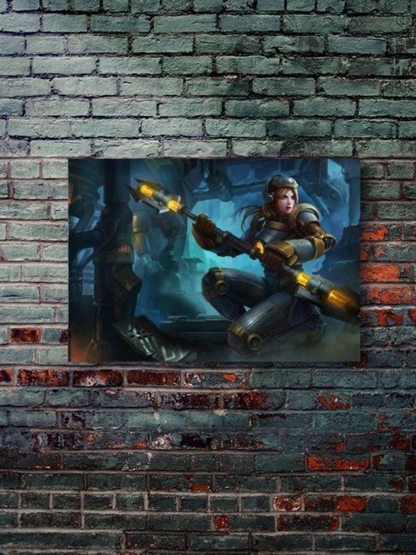 Znc Lux - Oyun Posterleri, Özel Tasarım Kağıt Poster - Image 1