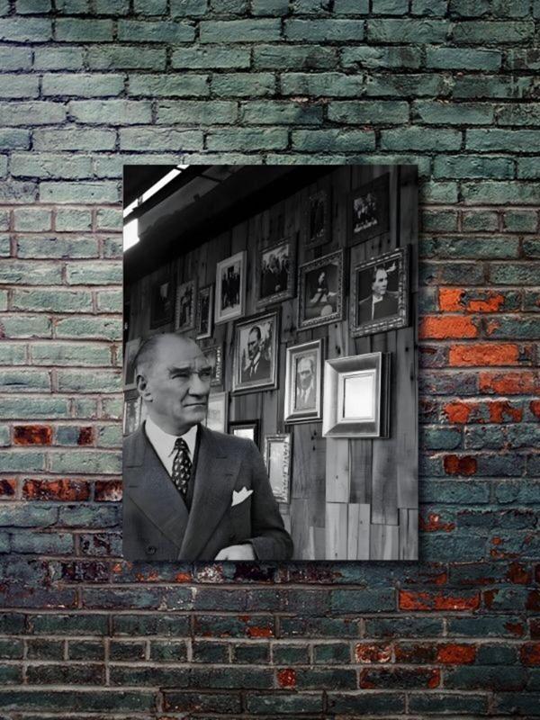 Znc Mustafa Kemal Atatürk - Önemli Kişiler, Tarihi Kişiler, Özel Tasarım Kağıt Poster, Duvar Sanatı - Image 1