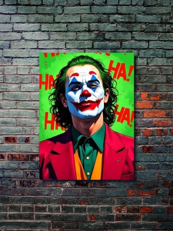 Znc Joker, Dizi, Film Ve Karakter Özel Tasarım Poster Serisi, Eşsiz Tasarım, Karakter Posterleri, - Image 1