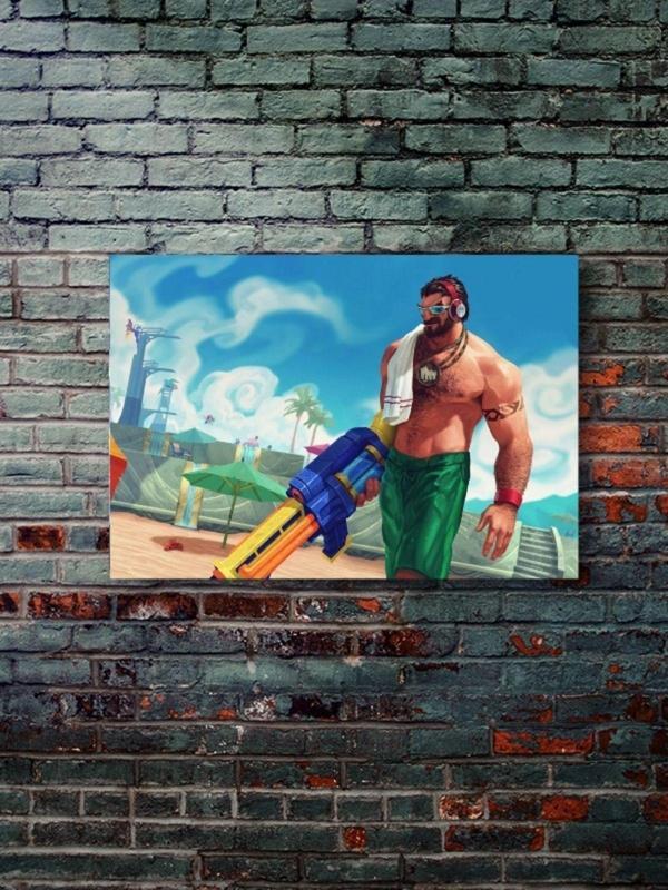 Znc Graves - Oyun Posterleri, Özel Tasarım Kağıt Poster - Image 1