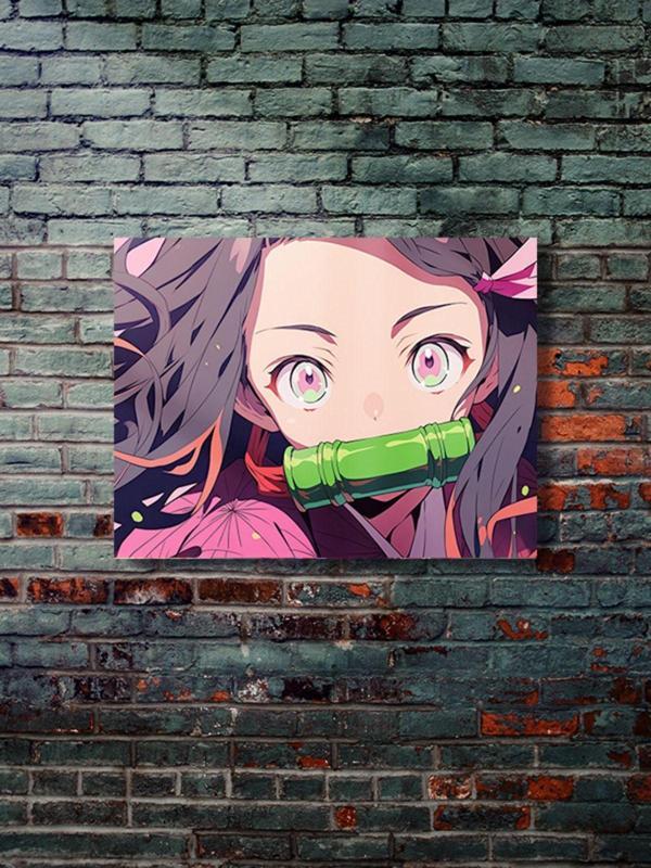Znc Nezuko - Demon Slayer - Anime & Manga Posterleri, Özel Tasarım Kağıt Poster - Image 1