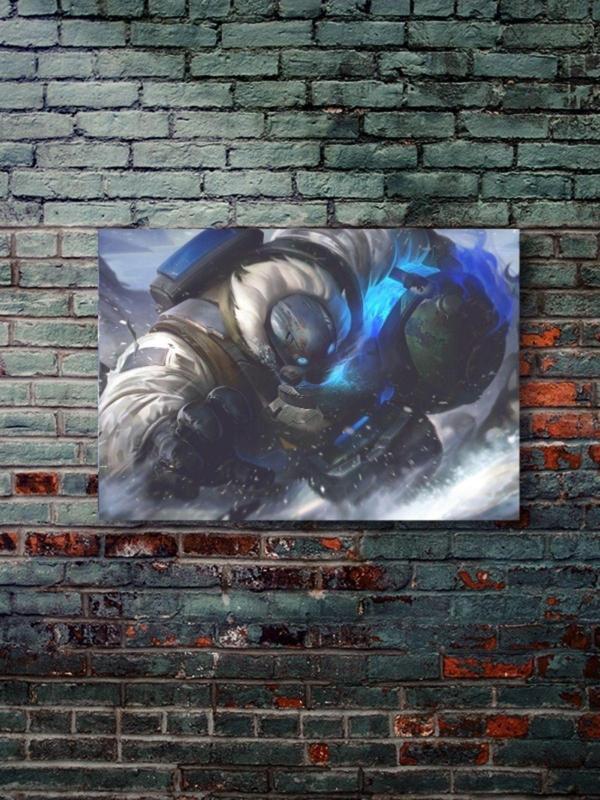 Znc Gragas - Oyun Posterleri, Özel Tasarım Kağıt Poster - Image 1