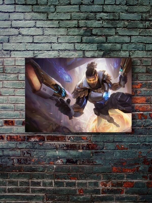 Znc Lucian - Oyun Posterleri, Özel Tasarım Kağıt Poster - Image 1