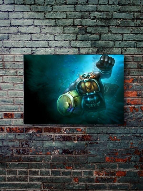Znc Gragas - Oyun Posterleri, Özel Tasarım Kağıt Poster - Image 1