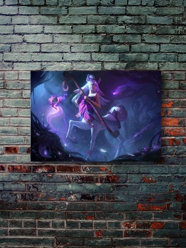 Znc Lillia - Oyun Posterleri, Özel Tasarım Kağıt Poster - Image 1
