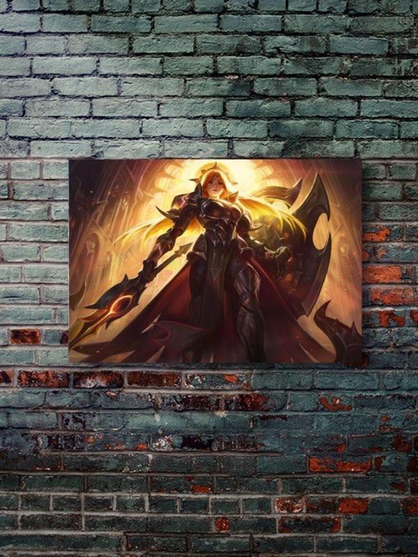 Znc Leona - Oyun Posterleri, Özel Tasarım Kağıt Poster - Image 1