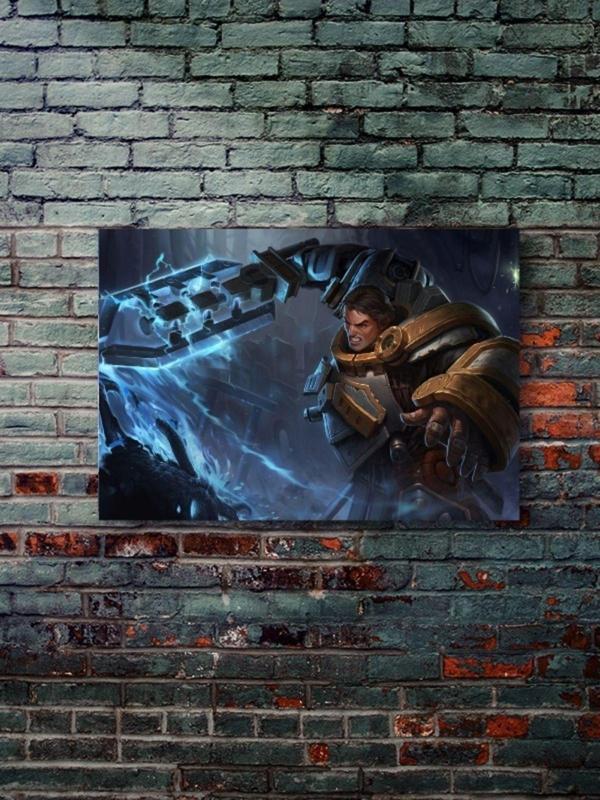 Znc Garen - Oyun Posterleri, Özel Tasarım Kağıt Poster - Image 1