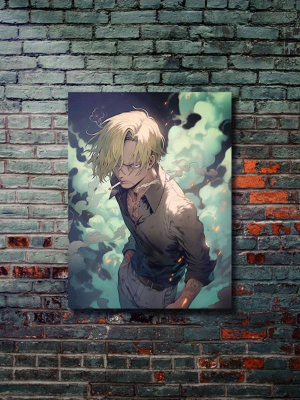 Znc Sanji - One Piece - Anime & Manga Posterleri, Özel Tasarım Kağıt Poster, Duvar Sanatı - Image 1