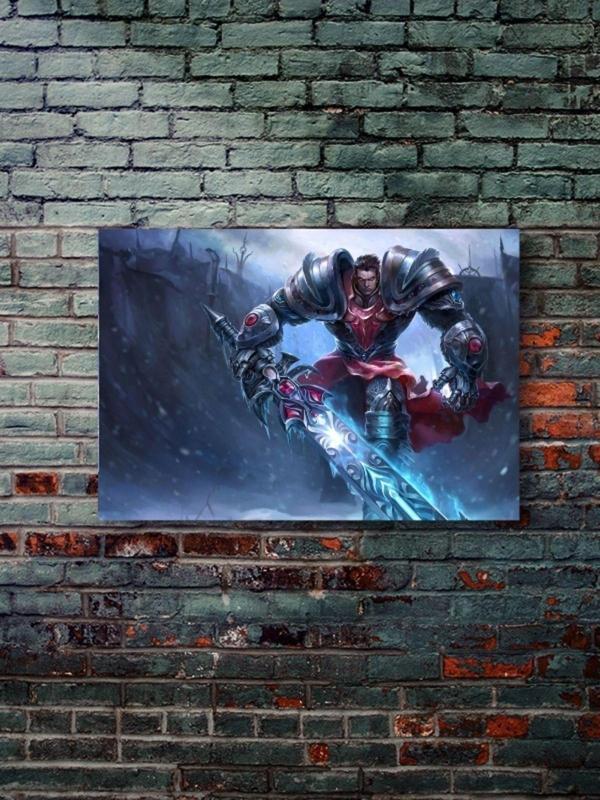 Znc Garen - Oyun Posterleri, Özel Tasarım Kağıt Poster - Image 1
