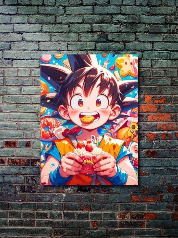 Znc Goku - Dragon Ball - Anime & Manga Posterleri, Özel Tasarım Kağıt Poster - Image 1