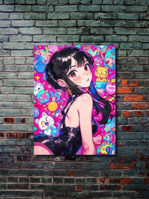 Znc Özel Tasarım Anime Posteri, Özel Tasarım Kağıt Poster, Duvar Sanatı - Image 1