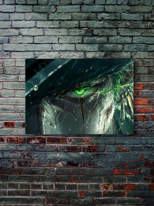 Znc Zoro - One Piece, Anime - Manga Serisi, Özel Tasarım Kağıt Poster, Duvar Sanatı - Image 1