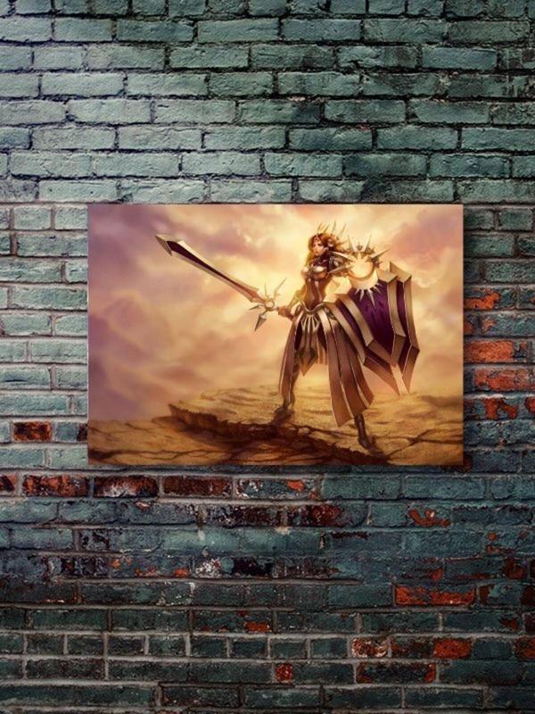 Znc Leona - Oyun Posterleri, Özel Tasarım Kağıt Poster - Image 1