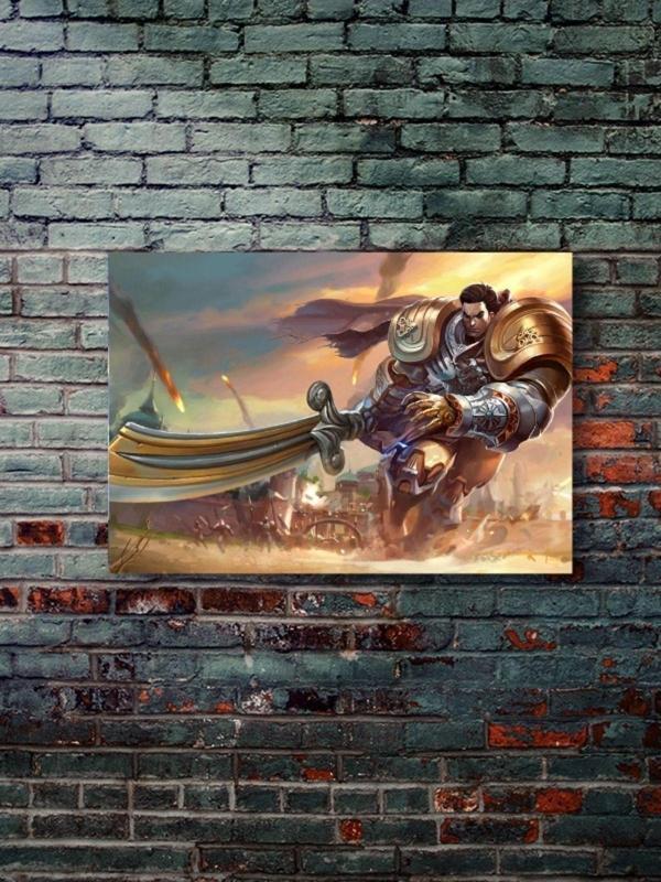 Znc Garen - Oyun Posterleri, Özel Tasarım Kağıt Poster - Image 1