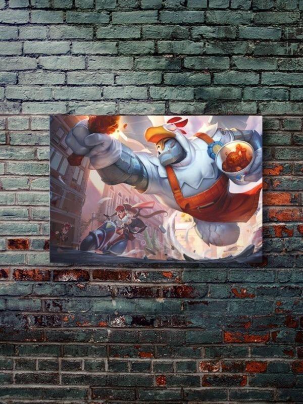 Znc Galio - Oyun Posterleri, Özel Tasarım Kağıt Poster - Image 1