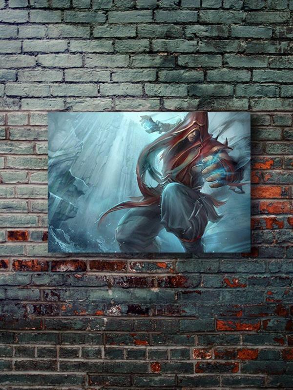 Znc Lee Sin - Oyun Posterleri, Özel Tasarım Kağıt Poster - Image 1