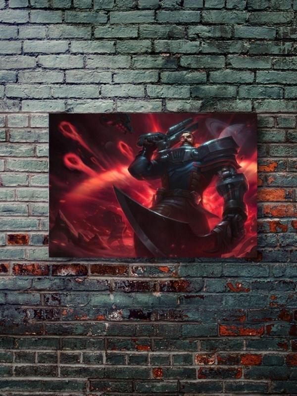 Znc Gangplank - Oyun Posterleri, Özel Tasarım Kağıt Poster - Image 1
