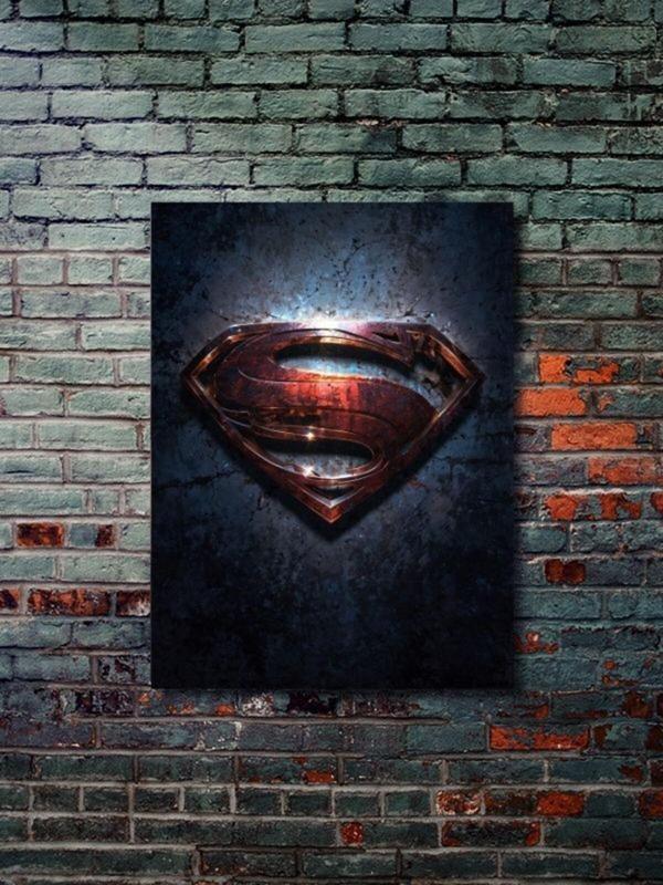 Znc Superman - Ds Comics - Film & Dizi Posterleri, Özel Tasarım Kağıt Poster, Duvar Sanatı - Image 1