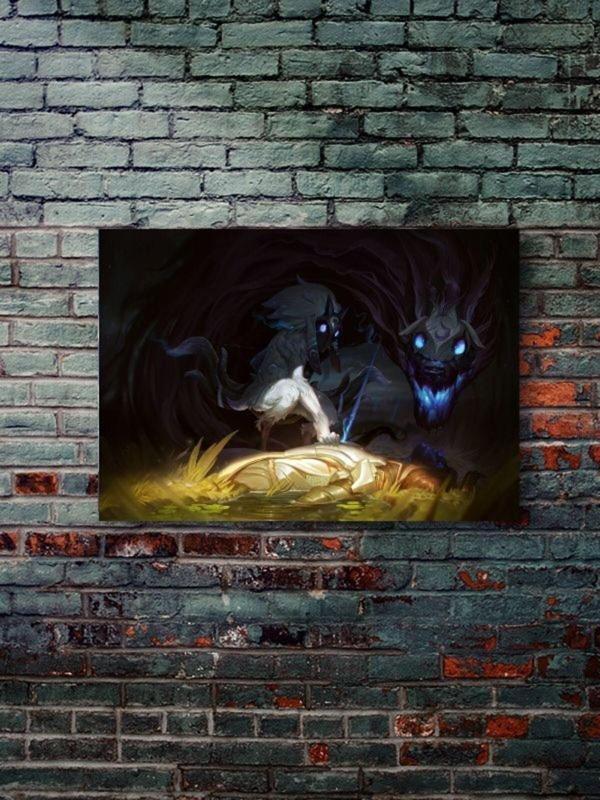 Znc Kindred - Oyun Posterleri, Özel Tasarım Kağıt Poster - Image 1
