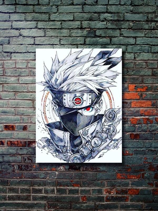 Znc Kakashi Hatake, Naruto Posterleri, Özel Tasarım Kağıt Poster, Duvar Sanatı - Image 1