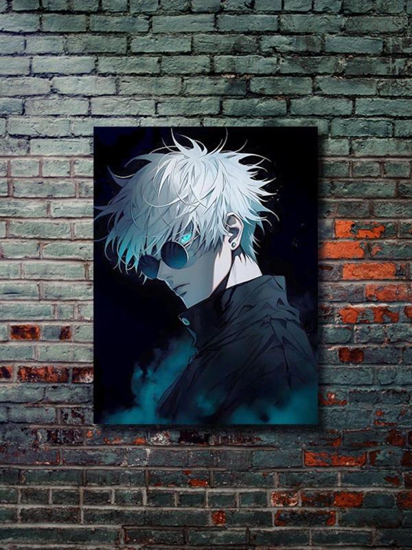 Znc Satoru Gojo, Jujutsu Kaisen, Özel Tasarım Kağıt Poster, Duvar Sanatı - Image 1