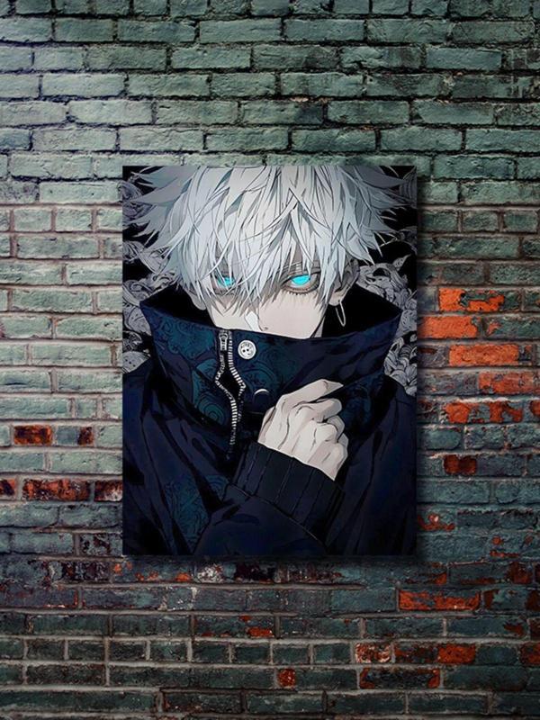 Znc Satoru Gojo, Jujutsu Kaisen, Özel Tasarım Kağıt Poster, Duvar Sanatı - Image 1