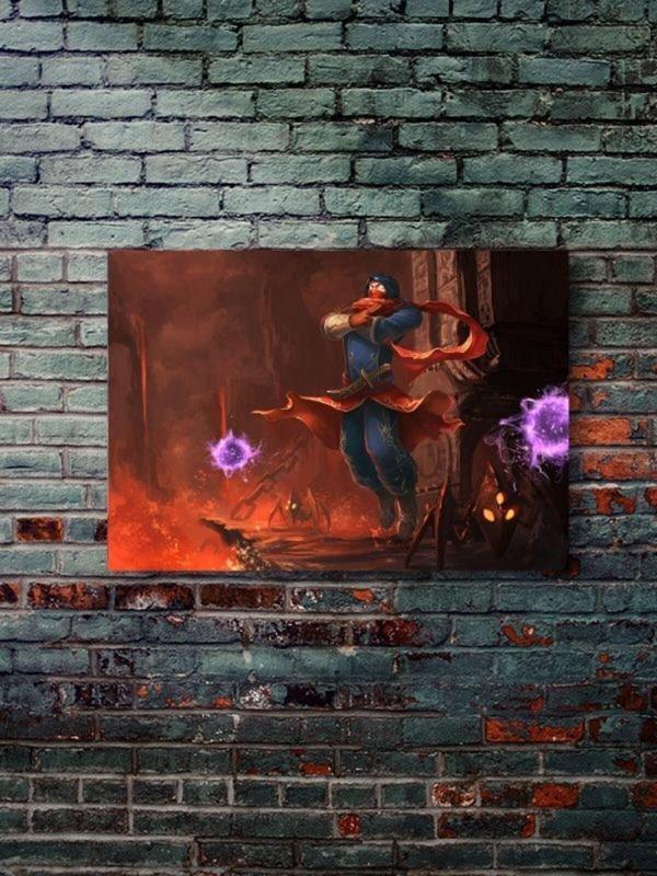 Znc Malzahar - League Of Legends - Oyun Posterleri, Özel Tasarım Kağıt Poster - Image 1