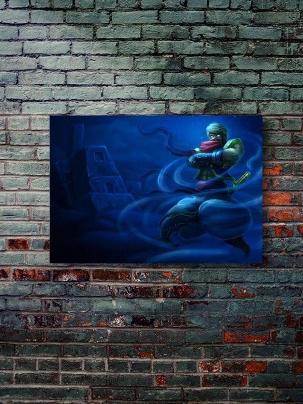 Znc Malzahar - League Of Legends - Oyun Posterleri, Özel Tasarım Kağıt Poster - Image 1