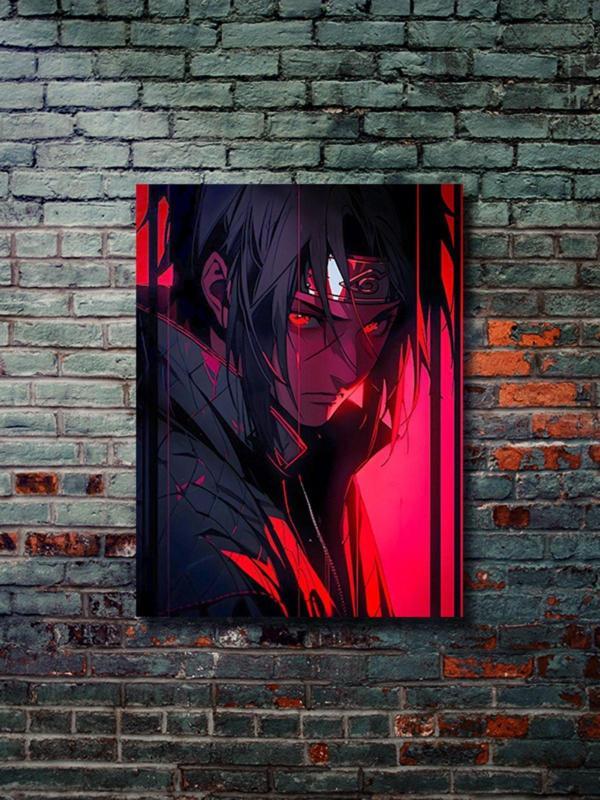Znc İtachi, Naruto, Özel Tasarım Kağıt Poster, Duvar Sanatı - Image 1