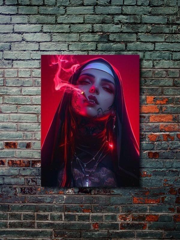 Znc Demon Girl – Anime Ve Manga Dünyasının Gizemli Karakteri, Özel Tasarım Kağıt Poster, Duvar Sanatı - Image 1