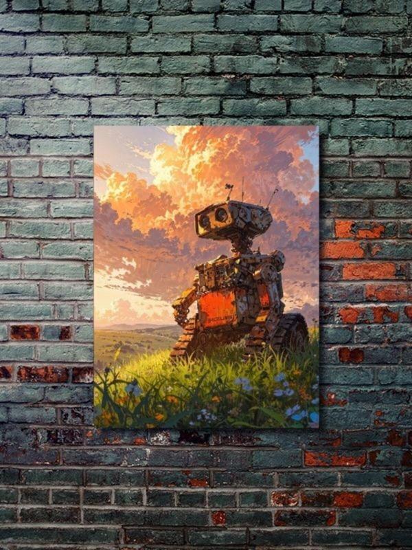 Znc Wall-E - Film & Dizi Posterleri, Özel Tasarım Kağıt Poster, Duvar Sanatı - Image 1