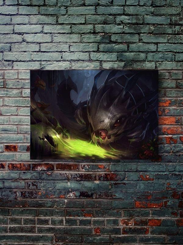 Znc Kogmaw - Oyun Posterleri, Özel Tasarım Kağıt Poster - Image 1