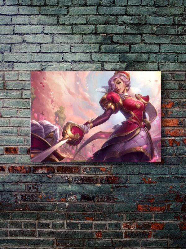 Znc Fiora - Oyun Posterleri, Özel Tasarım Kağıt Poster - Image 1