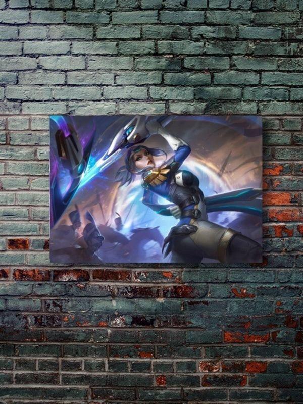 Znc Fiora - Oyun Posterleri, Özel Tasarım Kağıt Poster - Image 1