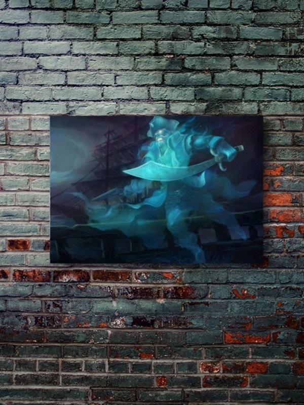 Znc Gangplank - Oyun Posterleri, Özel Tasarım Kağıt Poster - Image 1