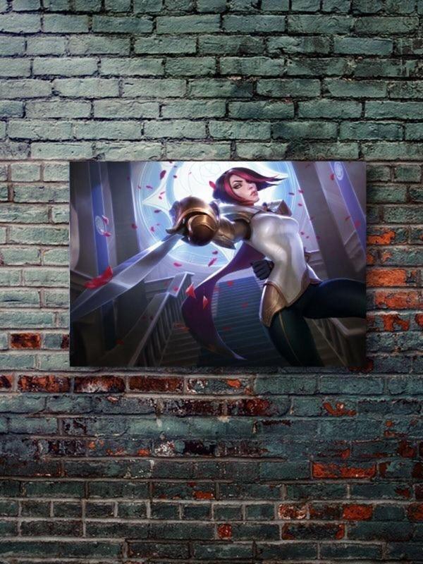 Znc Fiora - Oyun Posterleri, Özel Tasarım Kağıt Poster - Image 1