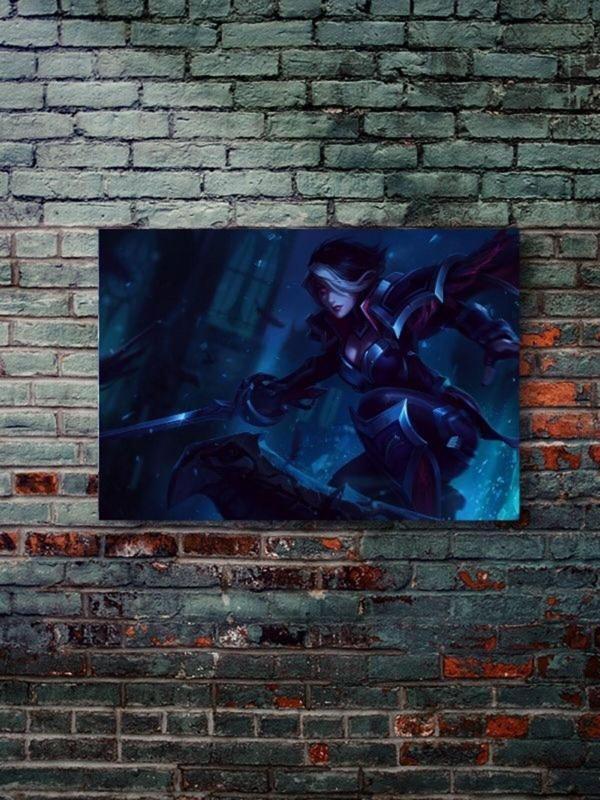 Znc Fiora - Oyun Posterleri, Özel Tasarım Kağıt Poster - Image 1