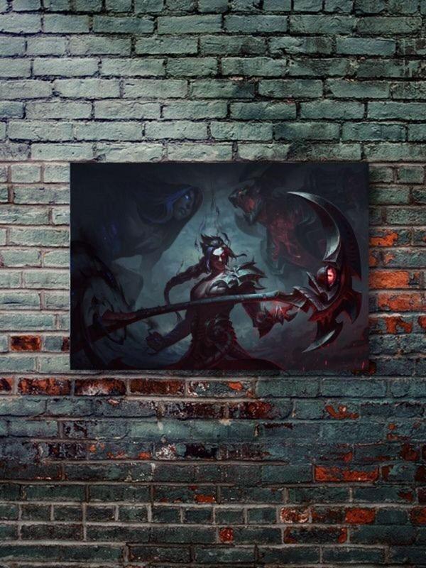Znc Kayn - Oyun Posterleri, Özel Tasarım Kağıt Poster - Image 1