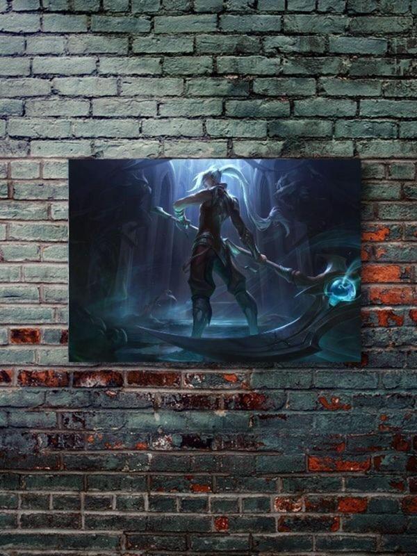 Znc Kayn - Oyun Posterleri, Özel Tasarım Kağıt Poster - Image 1