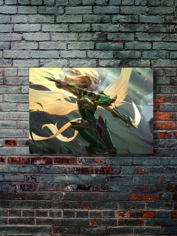 Znc Kayle - Oyun Posterleri, Özel Tasarım Kağıt Poster - Image 1