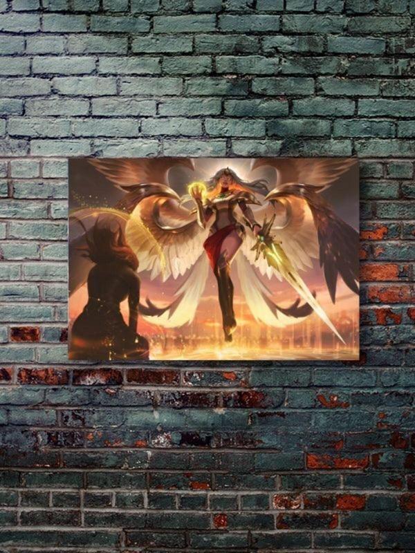 Znc Kayle - Oyun Posterleri, Özel Tasarım Kağıt Poster - Image 1