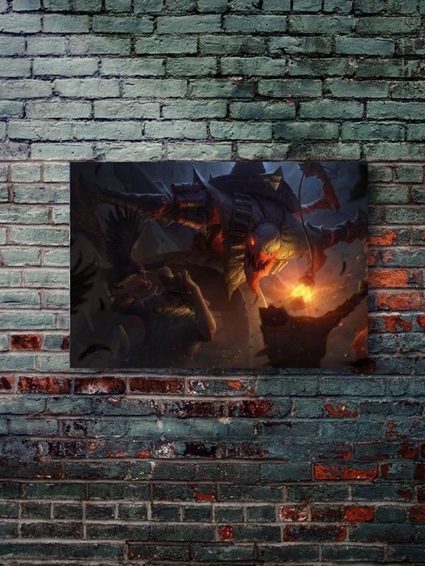 Znc Fiddlesticks - Oyun Posterleri, Özel Tasarım Kağıt Poster - Image 1