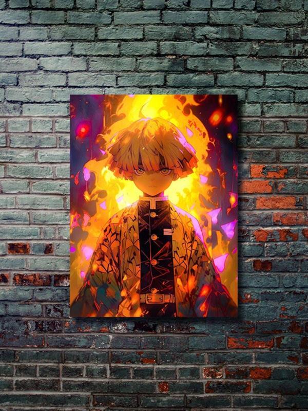 Znc Kimetsu, Demon Slayer Posterleri, Özel Tasarım Kağıt Poster, Duvar Sanatı - Image 1