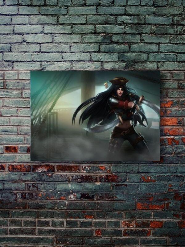 Znc Katarina - Oyun Posterleri, Özel Tasarım Kağıt Poster - Image 1