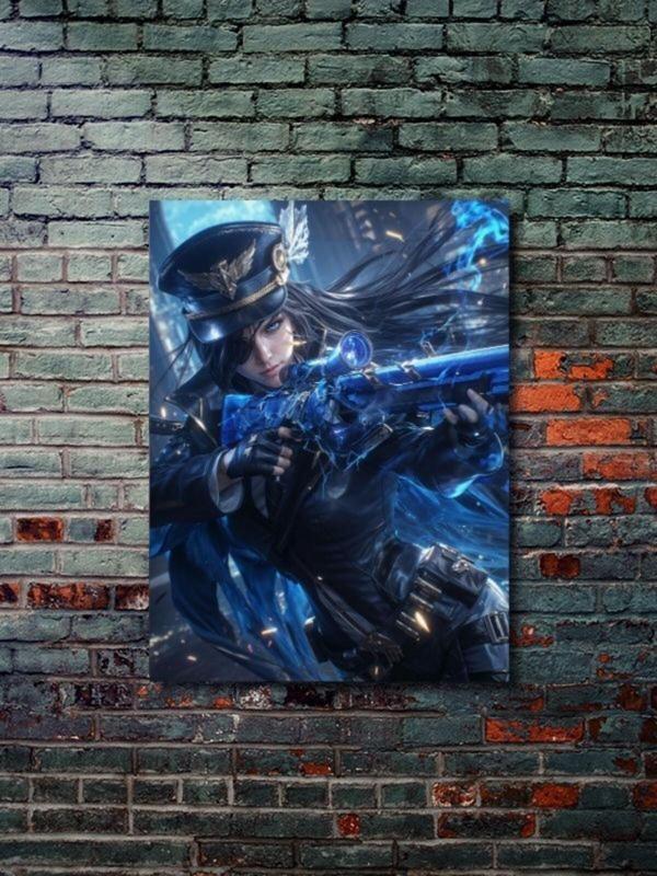 Znc Caitlyn - L.O.L - Oyun Posterleri, Özel Tasarım Kağıt Poster - Image 1