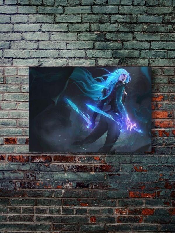 Znc Katarina - Oyun Posterleri, Özel Tasarım Kağıt Poster - Image 1