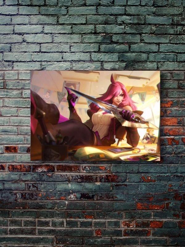 Znc Katarina - Oyun Posterleri, Özel Tasarım Kağıt Poster - Image 1
