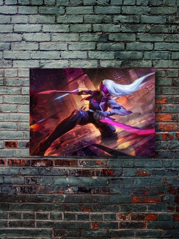 Znc Katarina - Oyun Posterleri, Özel Tasarım Kağıt Poster - Image 1