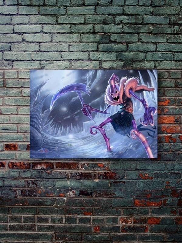 Znc Fiddlesticks - Oyun Posterleri, Özel Tasarım Kağıt Poster - Image 1